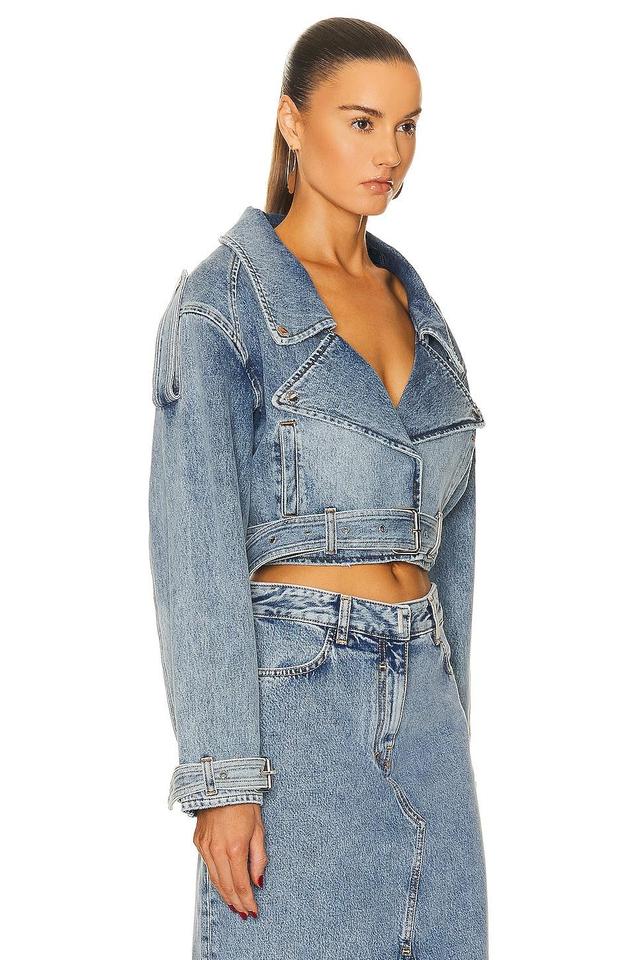 retrofete Joslyn Jacket Blue. (also in L, S, XS). Product Image