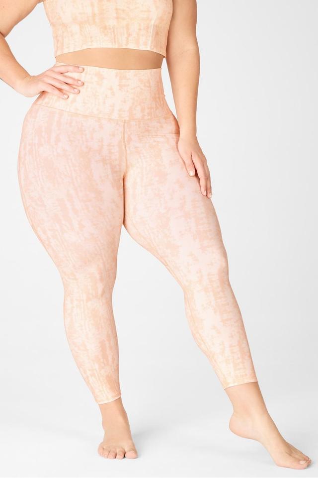 Fabletics Ultra High-Waisted PureLuxe 7/8 Legging Womens Shibori Stripe Size XXS Product Image