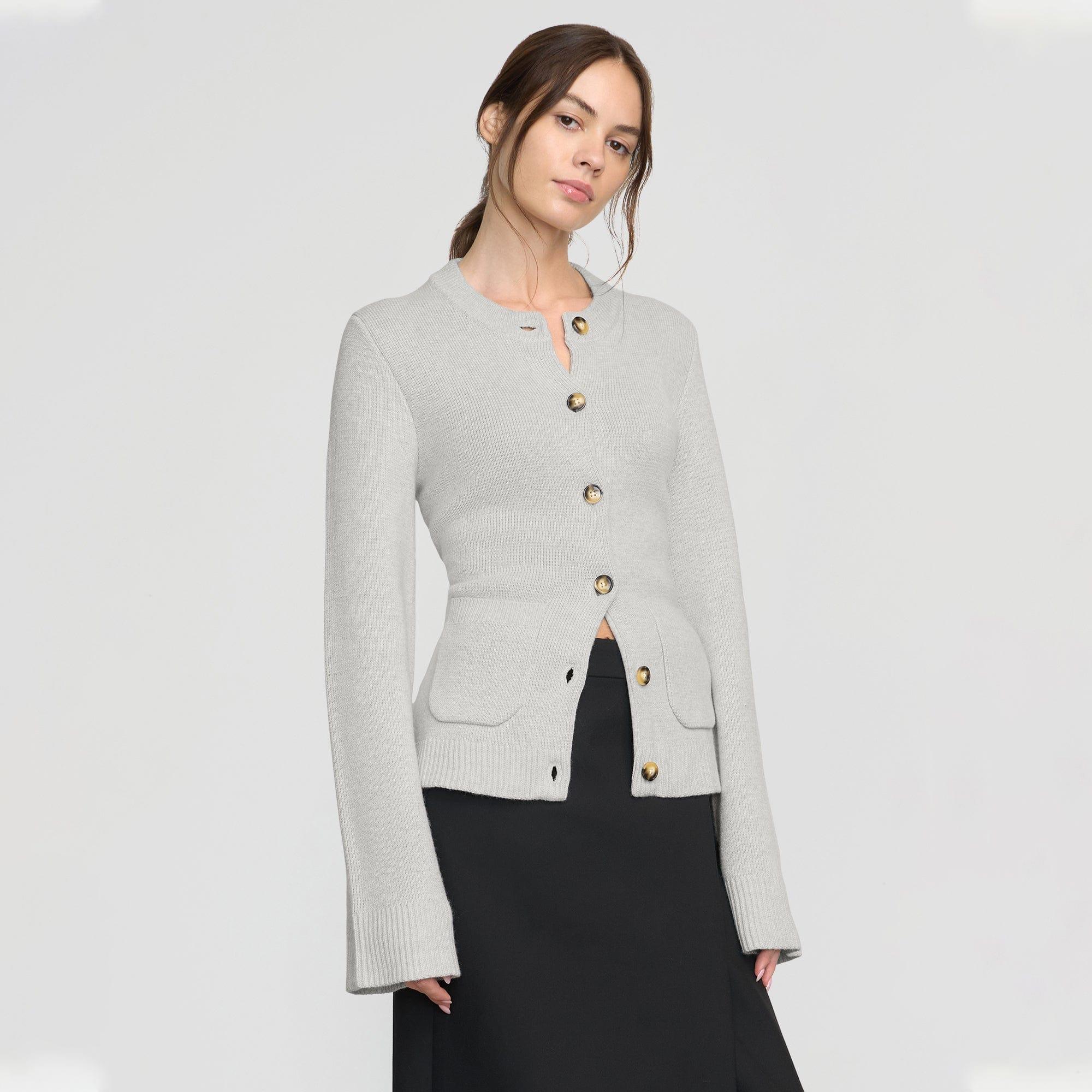 Eames Organic Cotton-Wool Button Cardigan Product Image