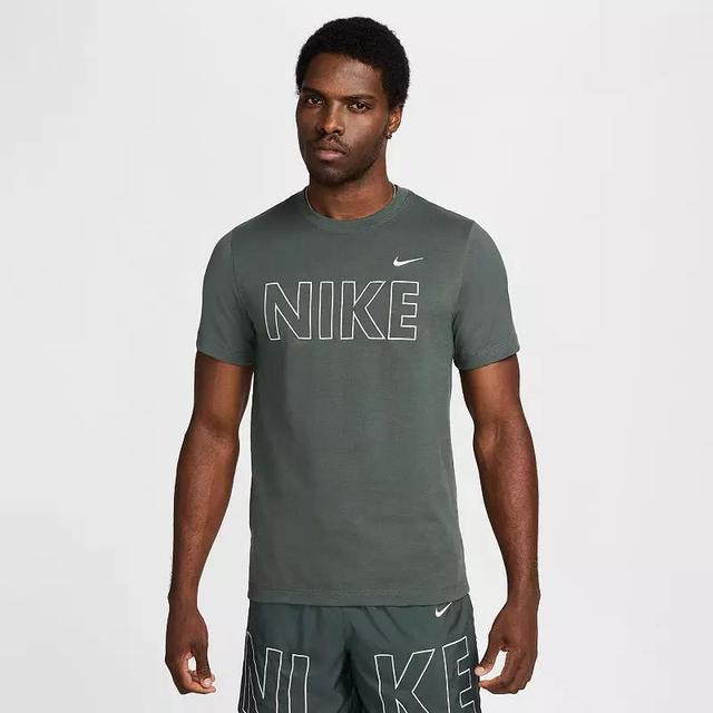 Big & Tall Nike Sportswear Block Graphic Tee, Mens Product Image