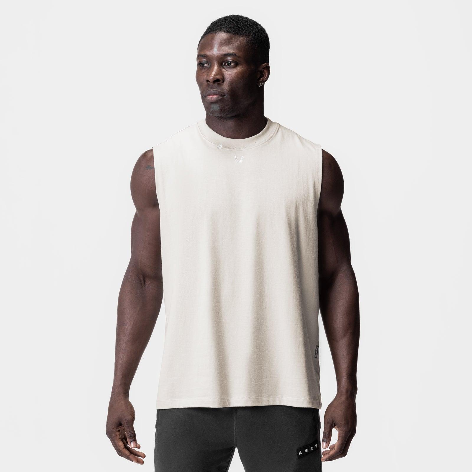 0807. Tech Essential™ Relaxed Cutoff   -   Stone/White "OTWR" Product Image