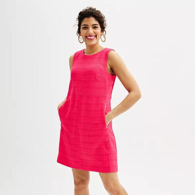 Womens Harper Rose Sleeveless Textured A-Line Dress Product Image