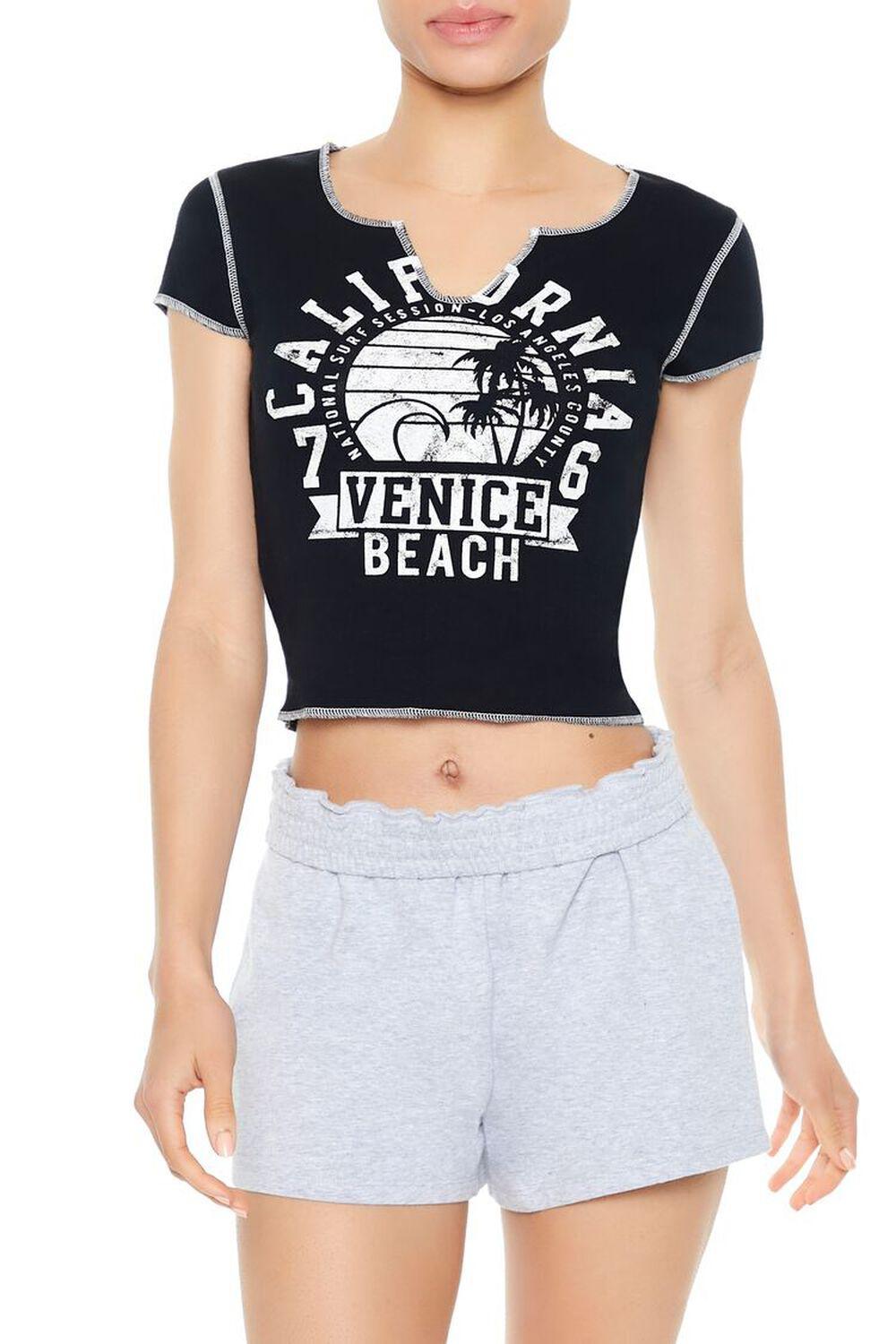 Venice Beach Cropped Tee | Forever 21 Product Image