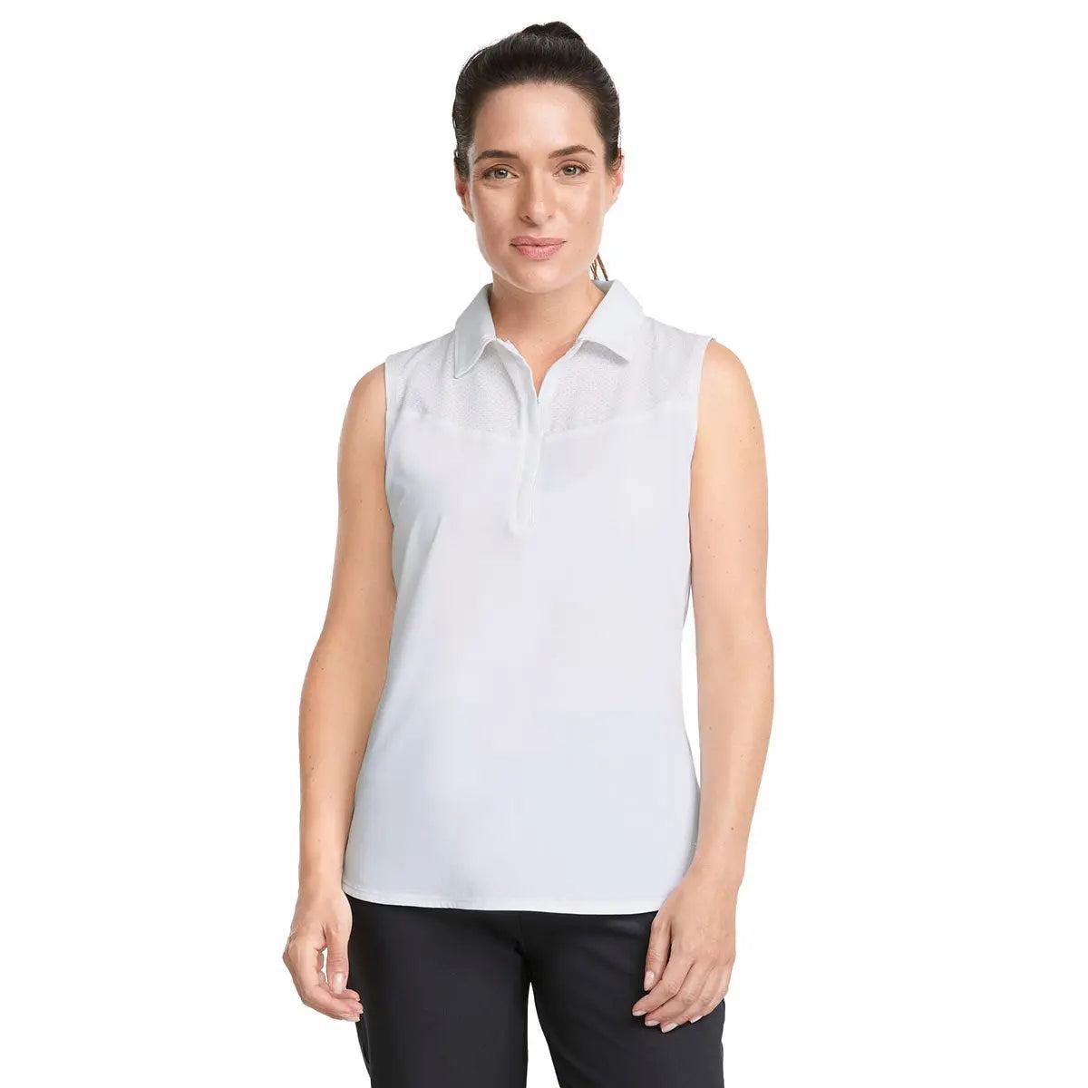 PUMA Women's Harding Sleeveless Polo Product Image