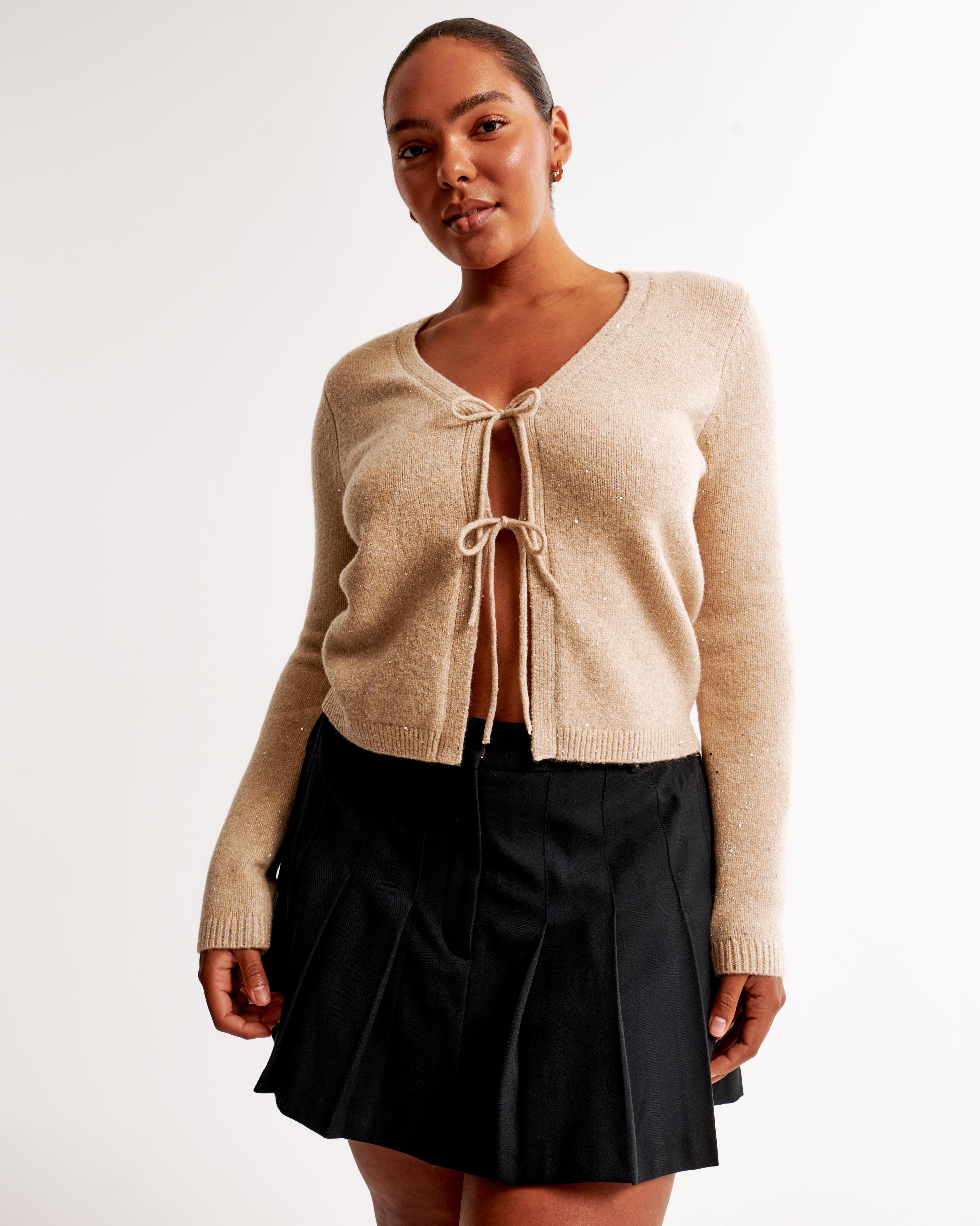 Tie-Front Cardigan Product Image