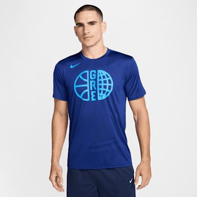 Greece Practice Men's Nike Basketball T-Shirt Product Image