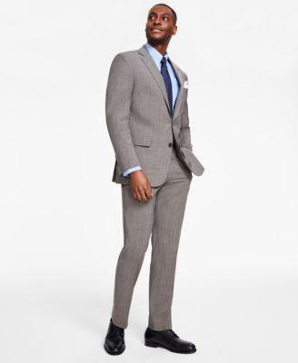 B by Brooks Brothers Mens Classic-Fit Stretch Wool Blend Suit Pant Product Image