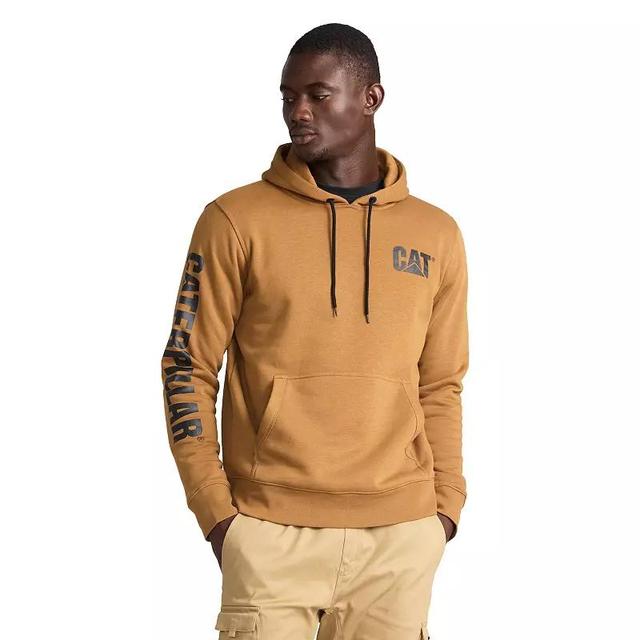 Caterpillar Cat Foundation Pullover Hood Sweatshirt, Mens Dusty Green Product Image