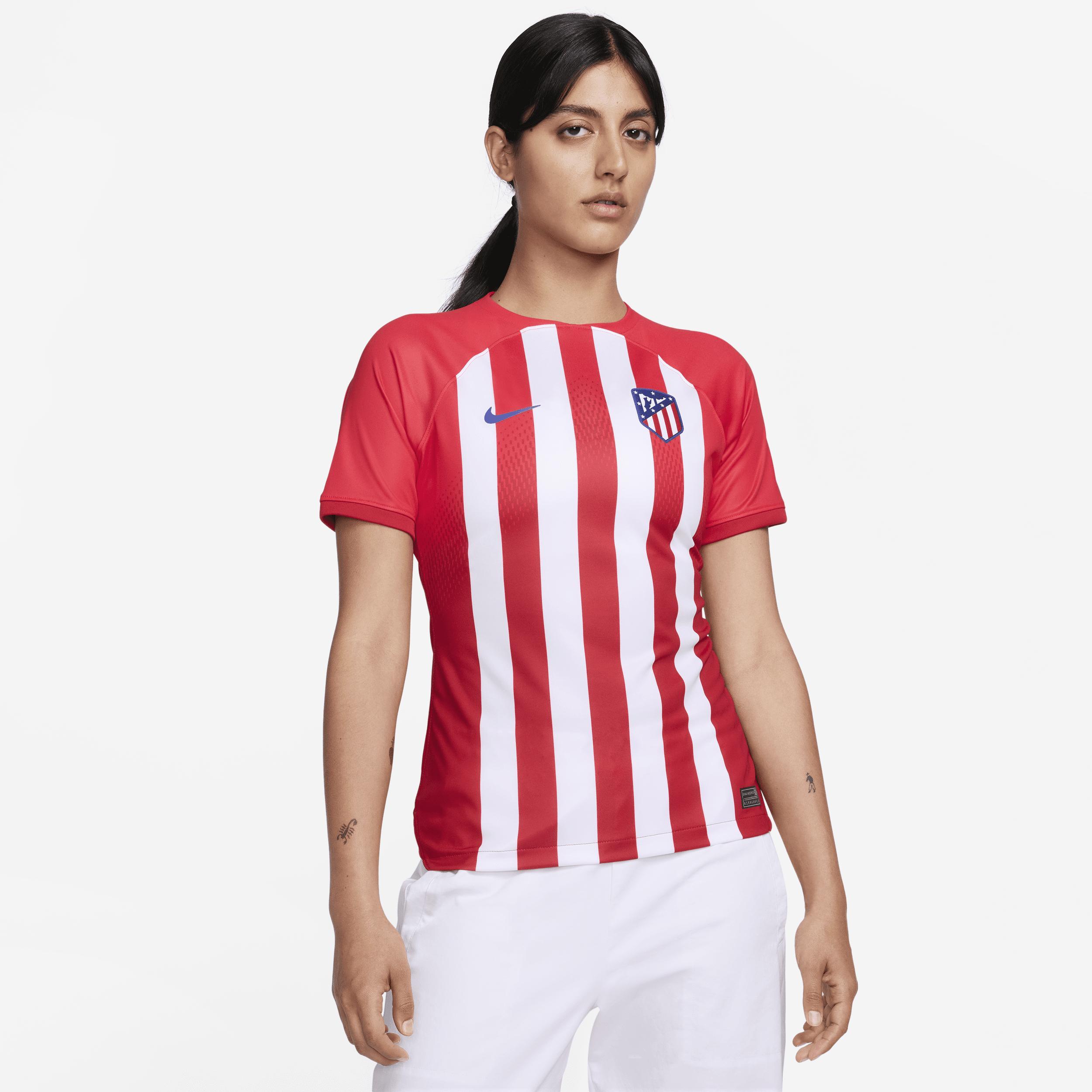 AtlÃ©tico Madrid 2023/24 Stadium Home Nike Women's Dri-FIT Soccer Jersey  Product Image