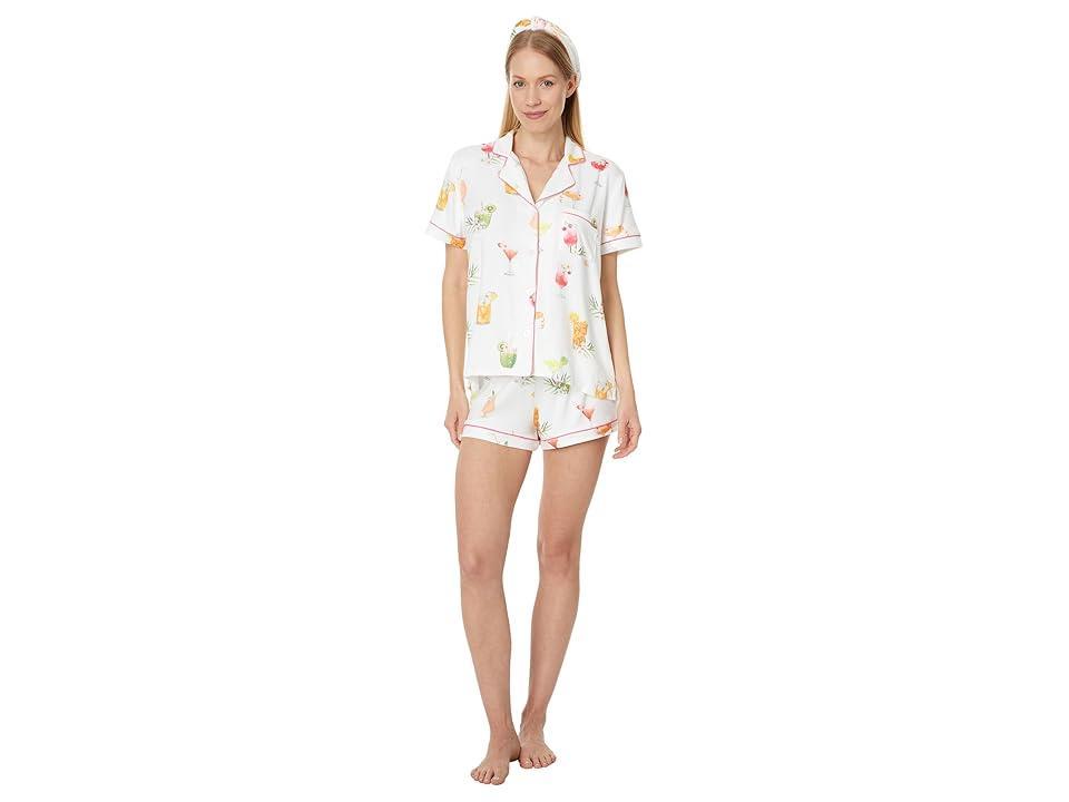 P.J. Salvage Sipping On Sunshine Pajama Pj Set (Ivory) Women's Pajama Sets Product Image