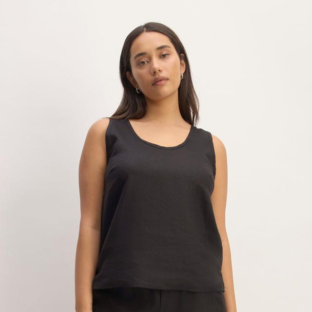 Womens Scoop Tank in Linen by Everlane Product Image