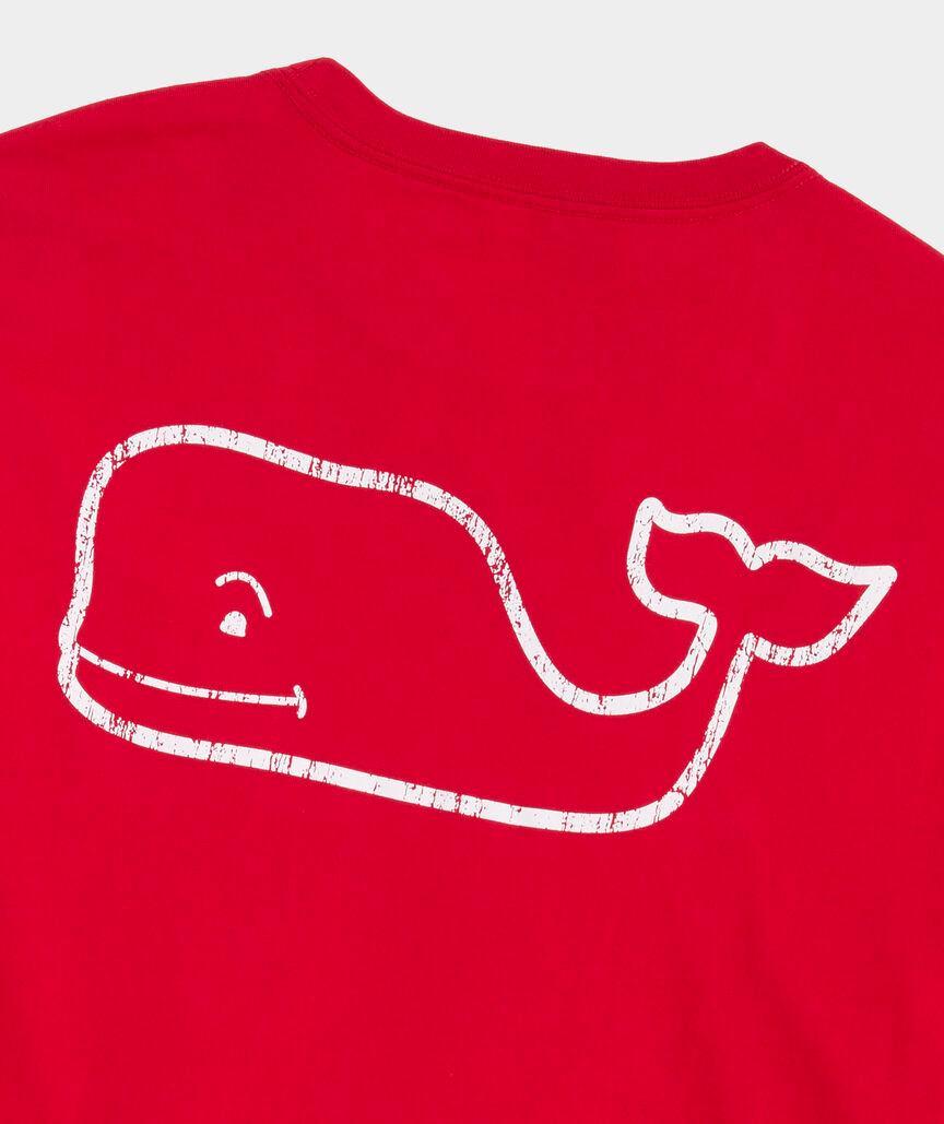 Vintage Whale Long-Sleeve Pocket Tee Product Image