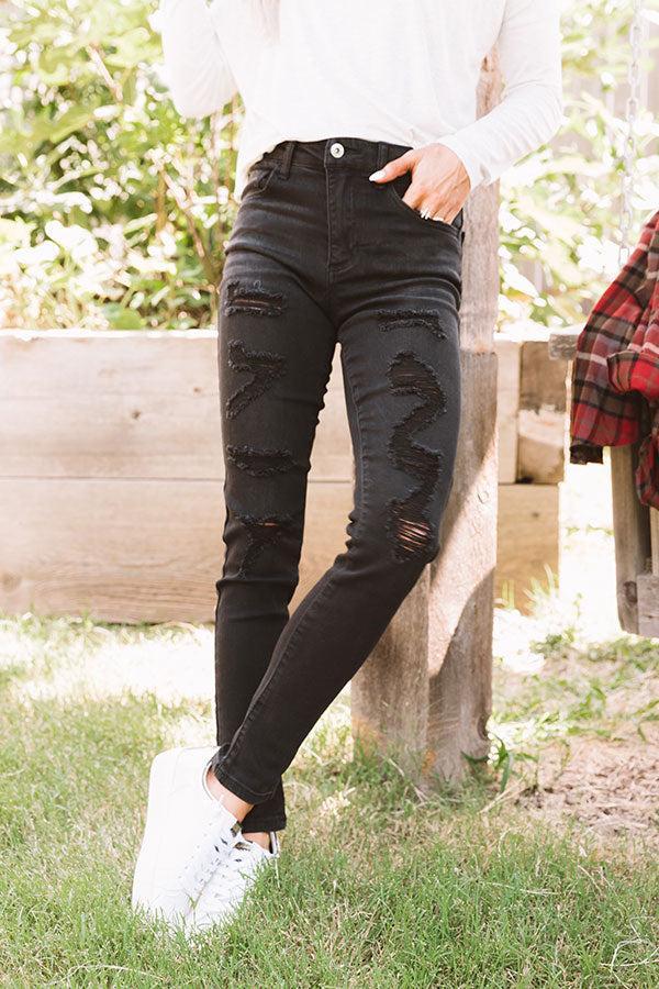 The Massie Midrise Distressed Skinny Product Image