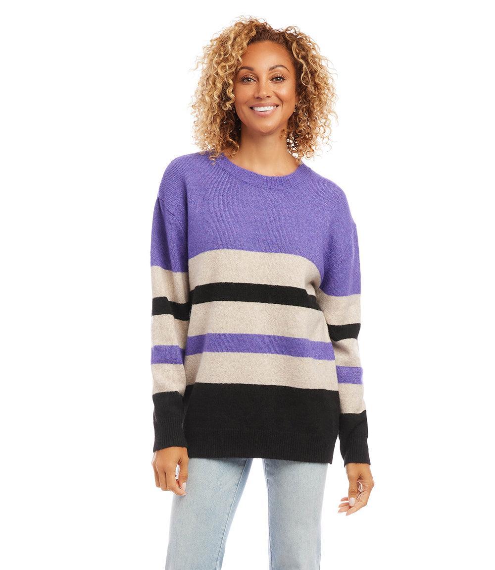 Karen Kane Stripe Sweater Product Image