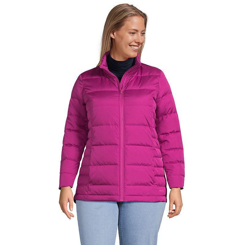 Lands End Plus Size Down Puffer Jacket Product Image