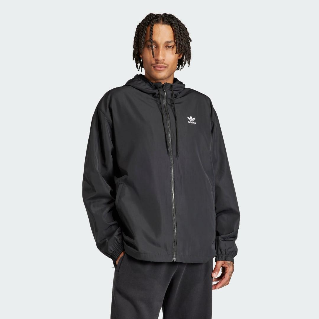 adidas Originals Oversize Adicolor Trefoil Hooded Windbreaker Product Image