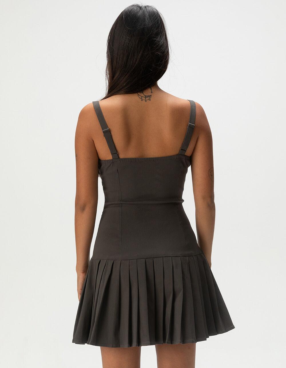 WEST OF MELROSE Drop Waist Pleated Womens Dress Product Image