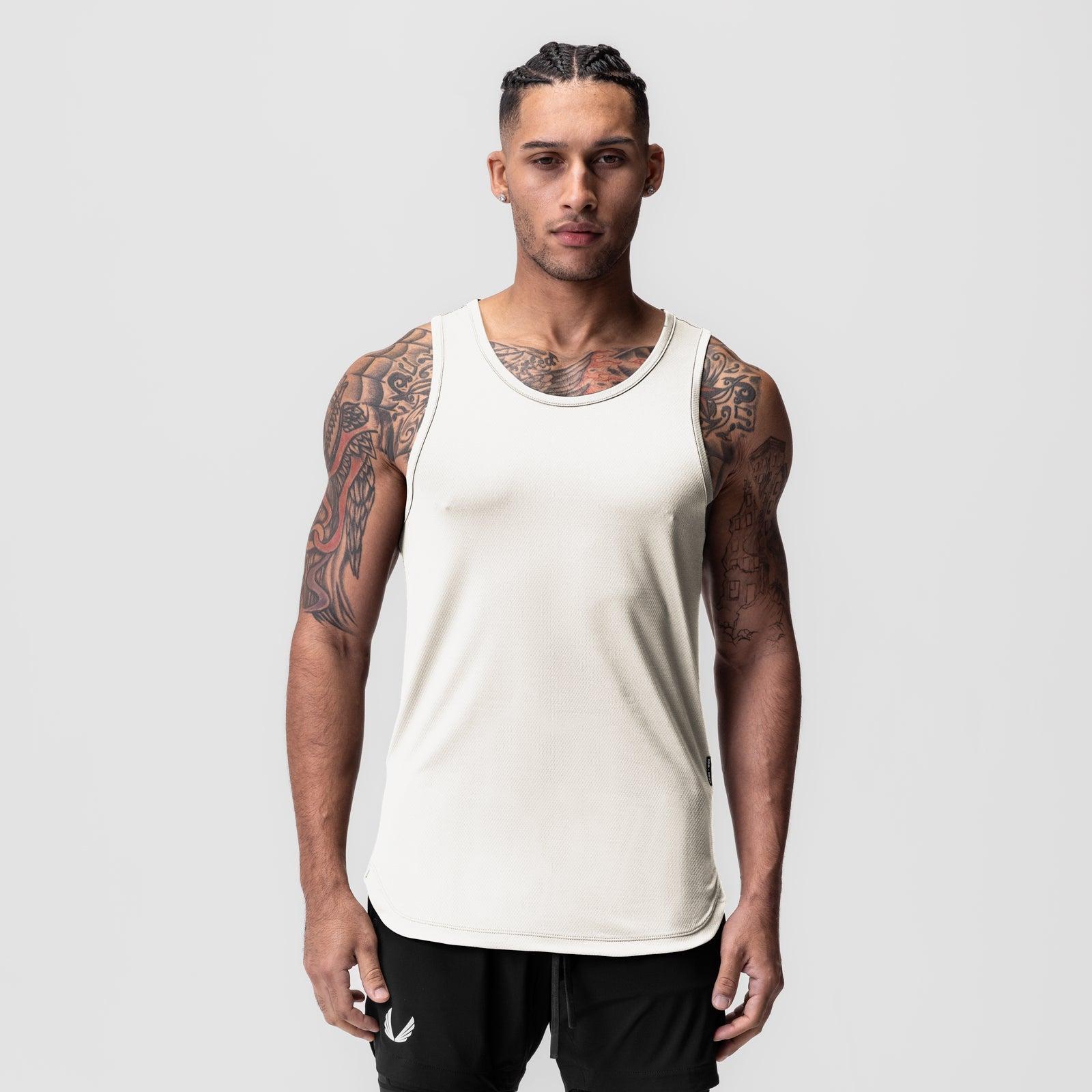 0830. AeroSilver® Tank Top - Ivory Cream Product Image