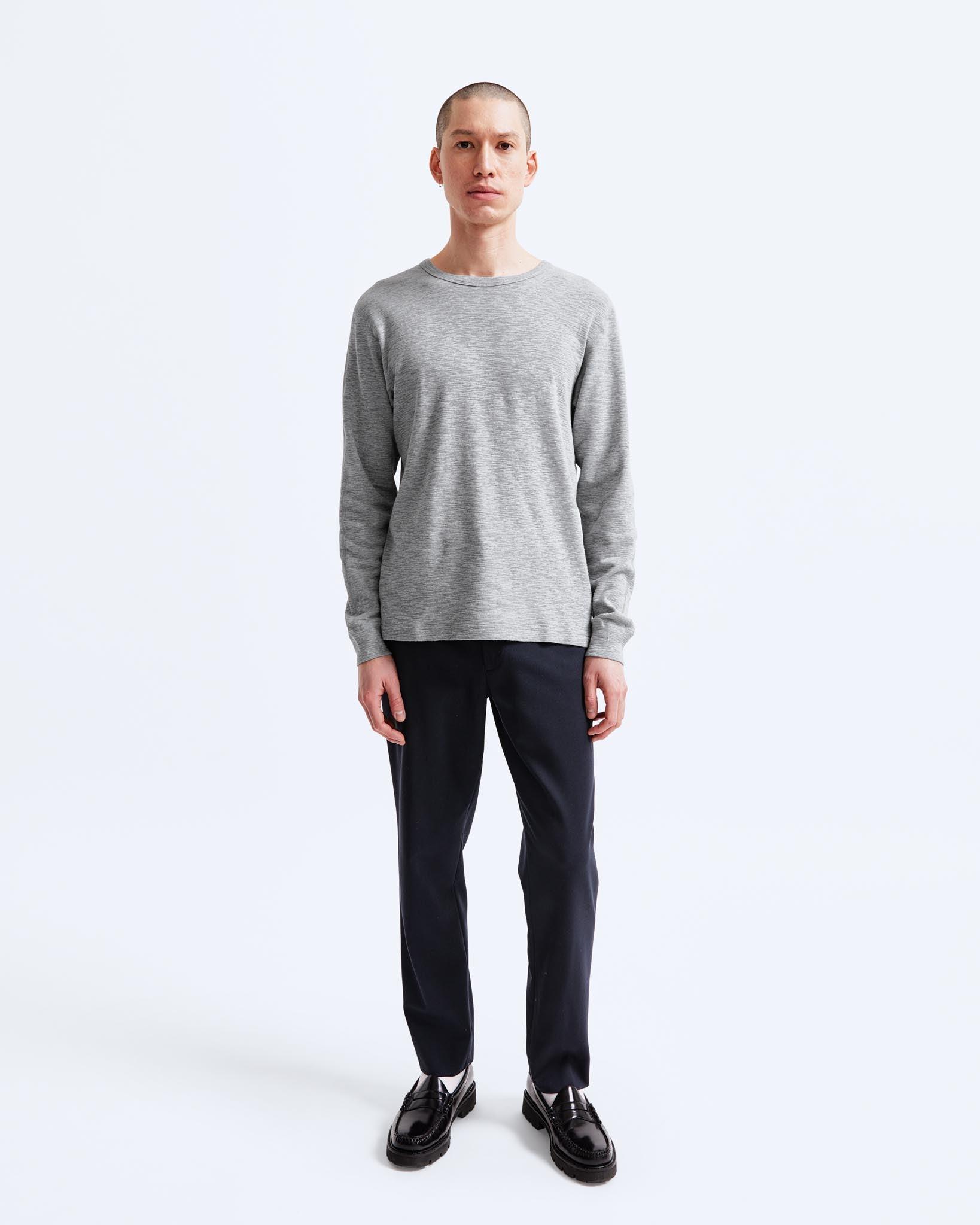 1x1 Slub Long Sleeve Male Product Image