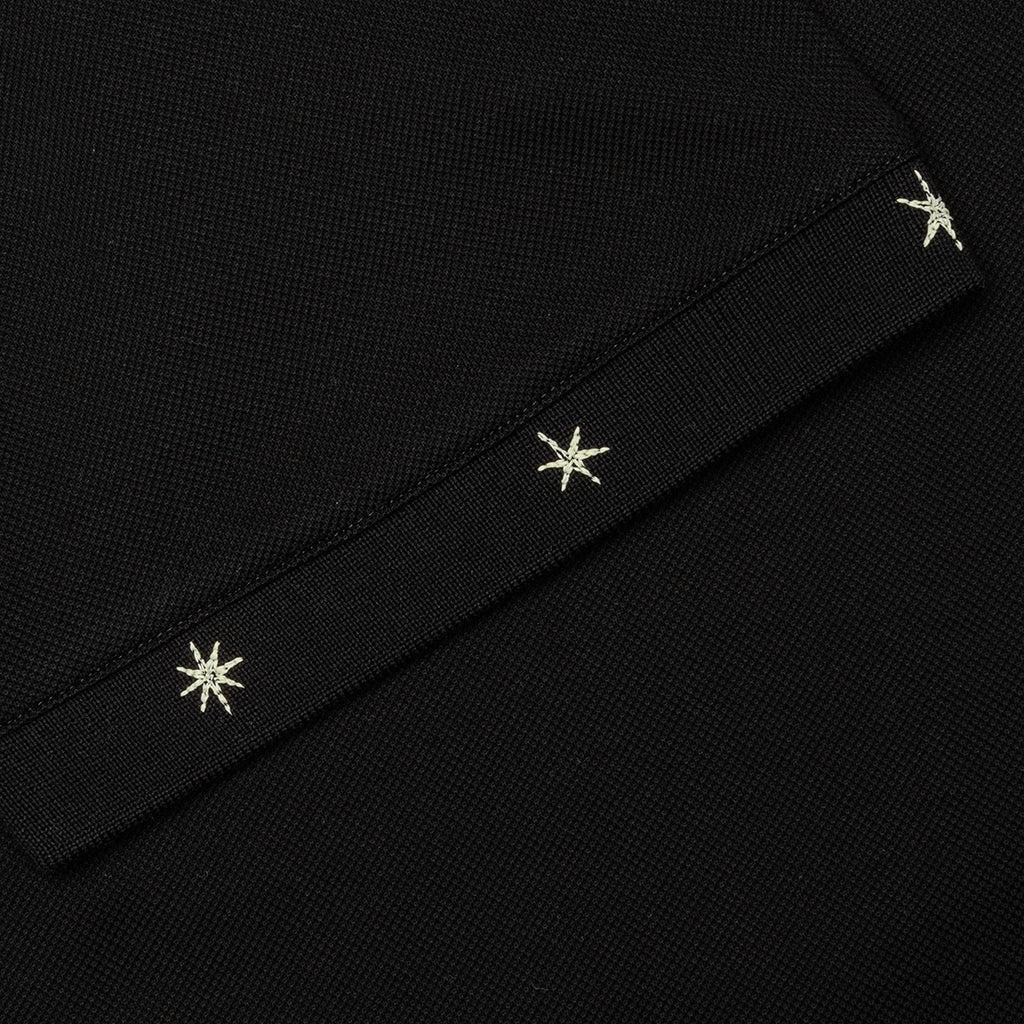 Silk Base Polo - Black Male Product Image