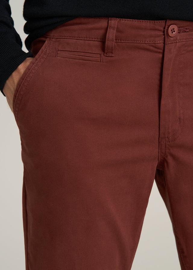 Carman TAPERED Chinos in Intense Rust - Pants for Tall Men Male Product Image