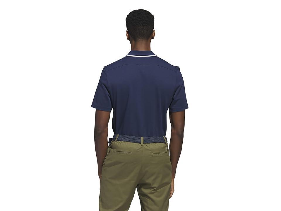 adidas Golf Go-To Pique Polo (Collegiate ) Men's Clothing Product Image