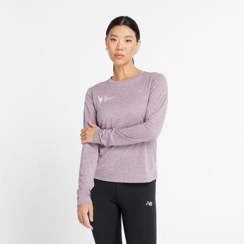 New Balance Women's NYC Marathon Athletics Long Sleeve Shirt Product Image