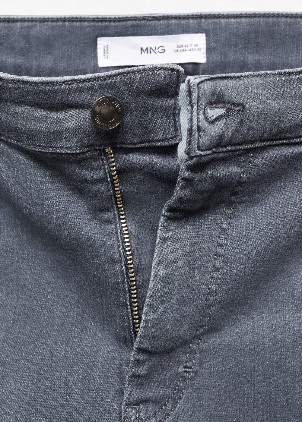 MANGO MAN - Slim fit Ultra Soft Touch Patrick jeans denim greyMen Product Image