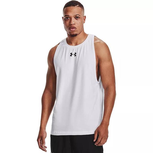 Under Armour Mens Under Armour Baseline Cotton Basketball Tank - Mens Product Image