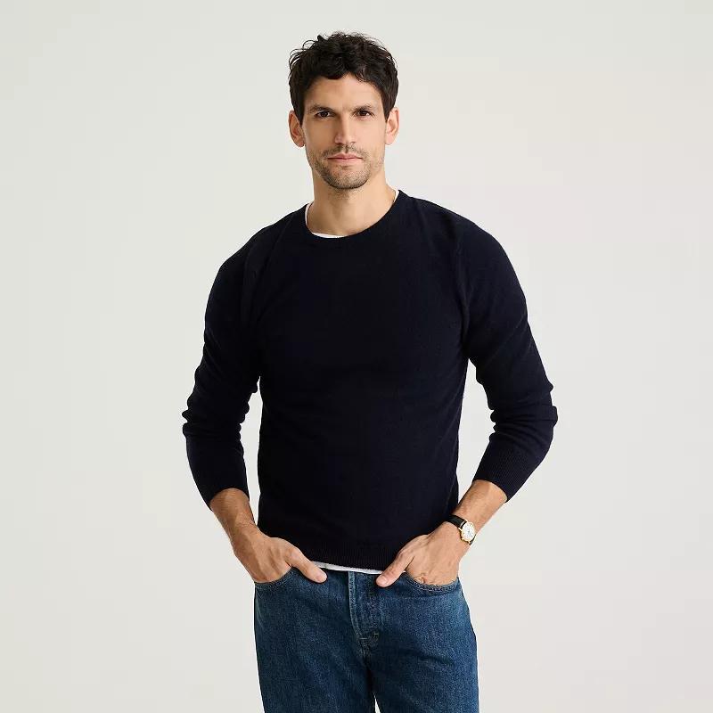 Mens NAADAM Soft Collection Cashmere Sweater Blue Product Image