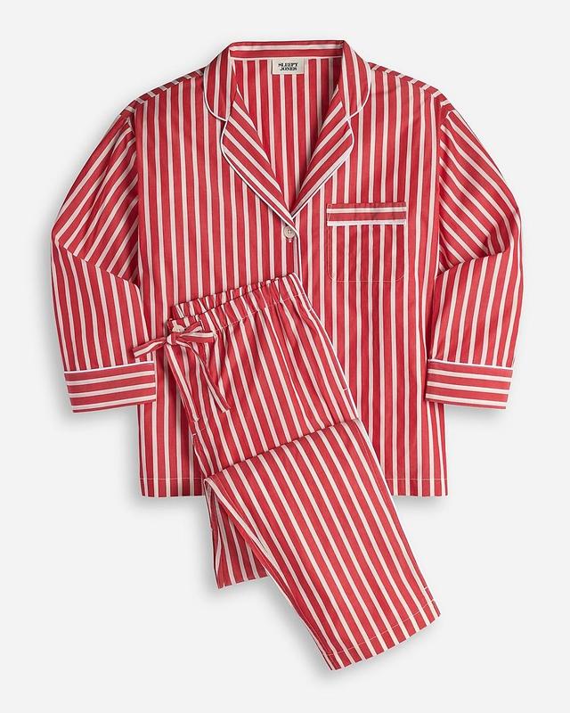 Sleepy Jones women's Marina pajama set in shadow stripe Product Image