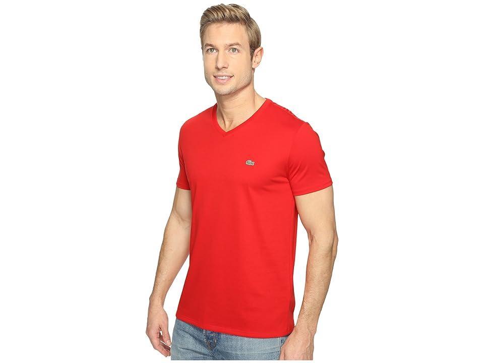 Lacoste Regular Fit V-Neck T-Shirt Product Image