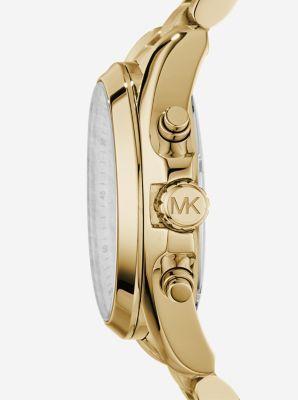 Oversized Pavé Logo -Tone Watch Product Image