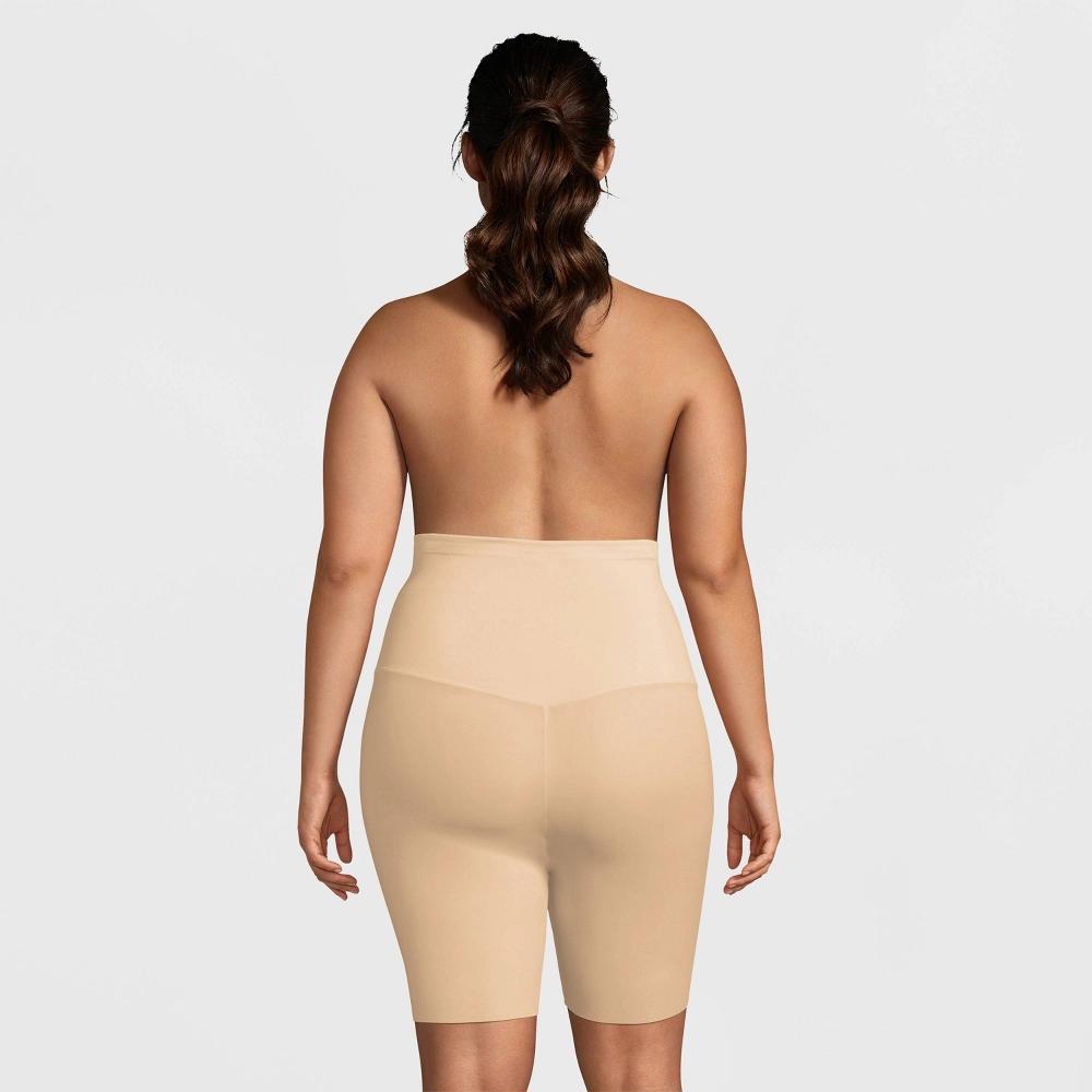 Maidenform Self Expressions Women's Firm Foundations Thighslimmer - Beige S Product Image