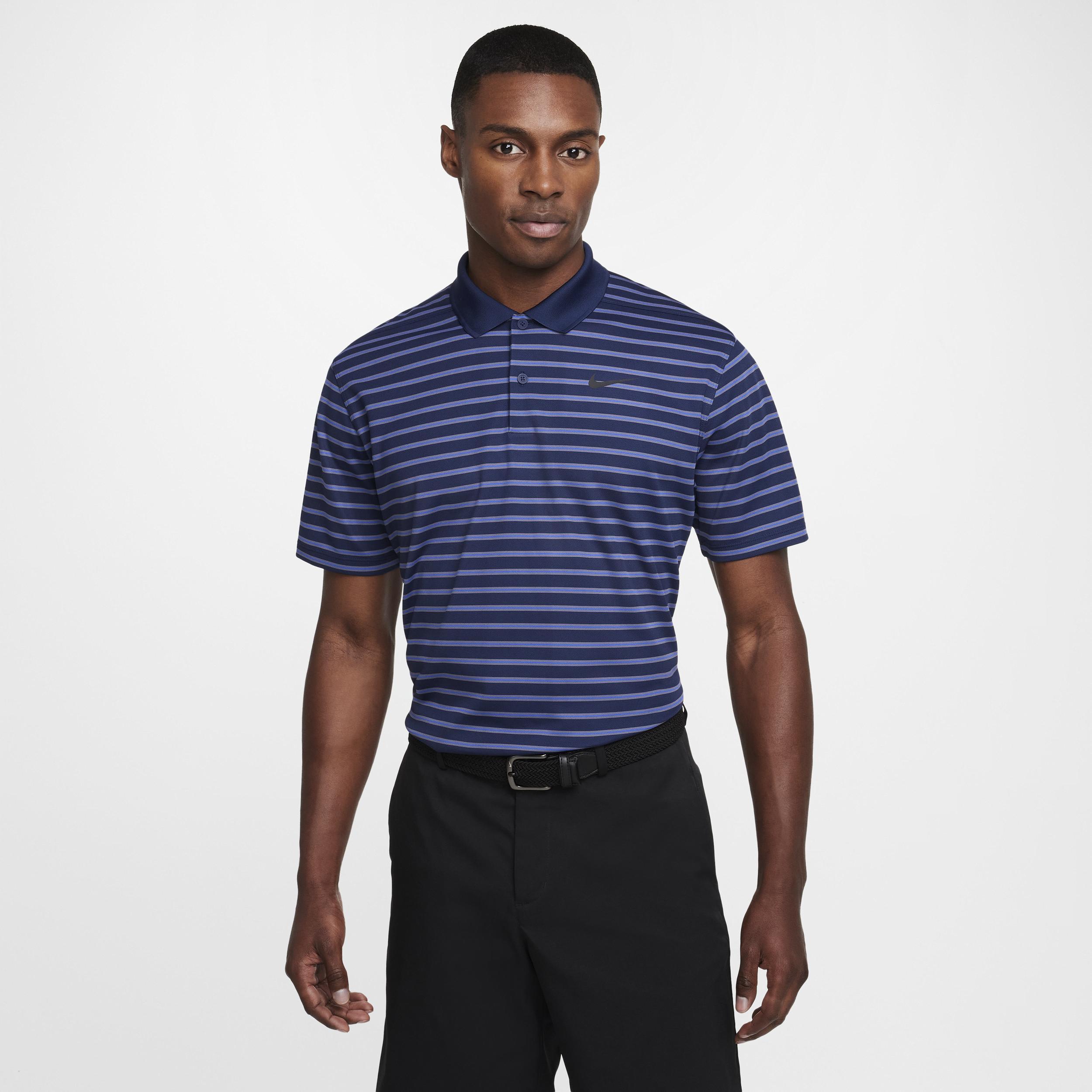 Nike Mens Dri-FIT Victory Striped Golf Polo Product Image