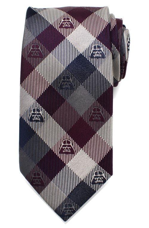 Cufflinks, Inc. Star Wars - Darth Vader Plaid Silk Tie Product Image