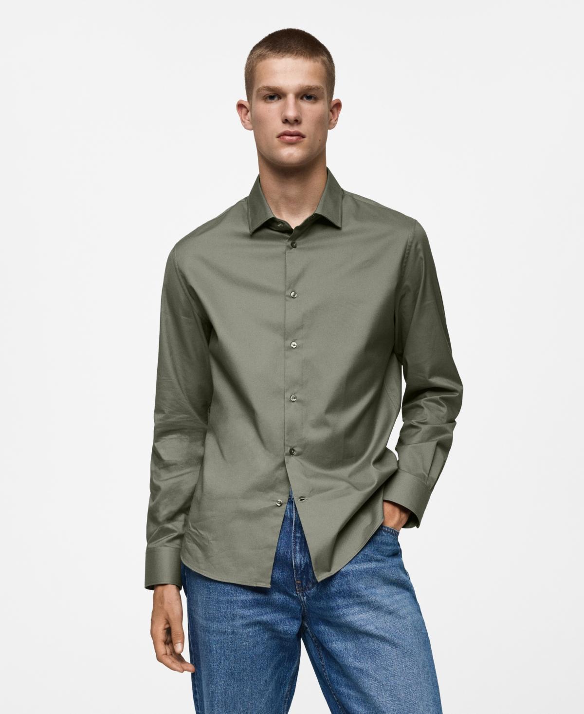 Mango Mens Cotton Shirt Product Image