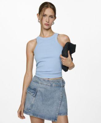 Women's Denim Culottes Product Image