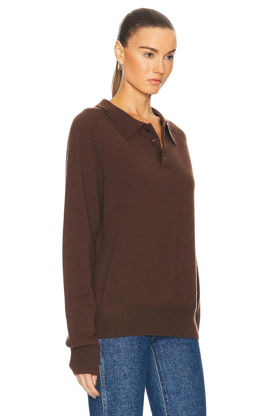 Eterne Brady Sweater in Chocolate - Chocolate. Size XL (also in ). Product Image