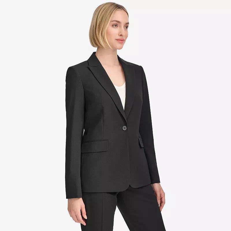 Womens Andrew Marc One Button Blazer Product Image