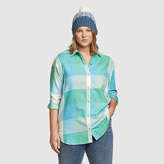 Women's Fremont Snap-Front Flannel Tunic product image