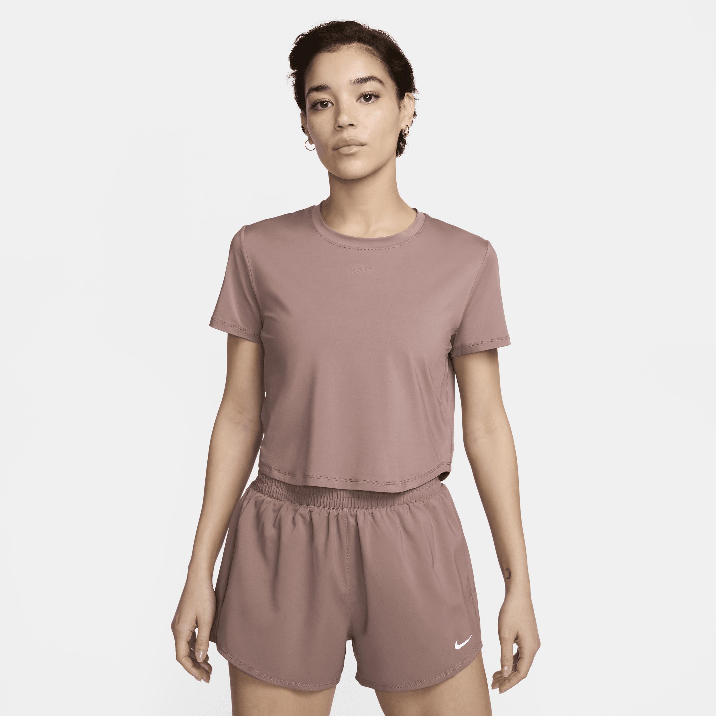 Nike Women's One Classic Dri-FIT Short-Sleeve Cropped Top Product Image