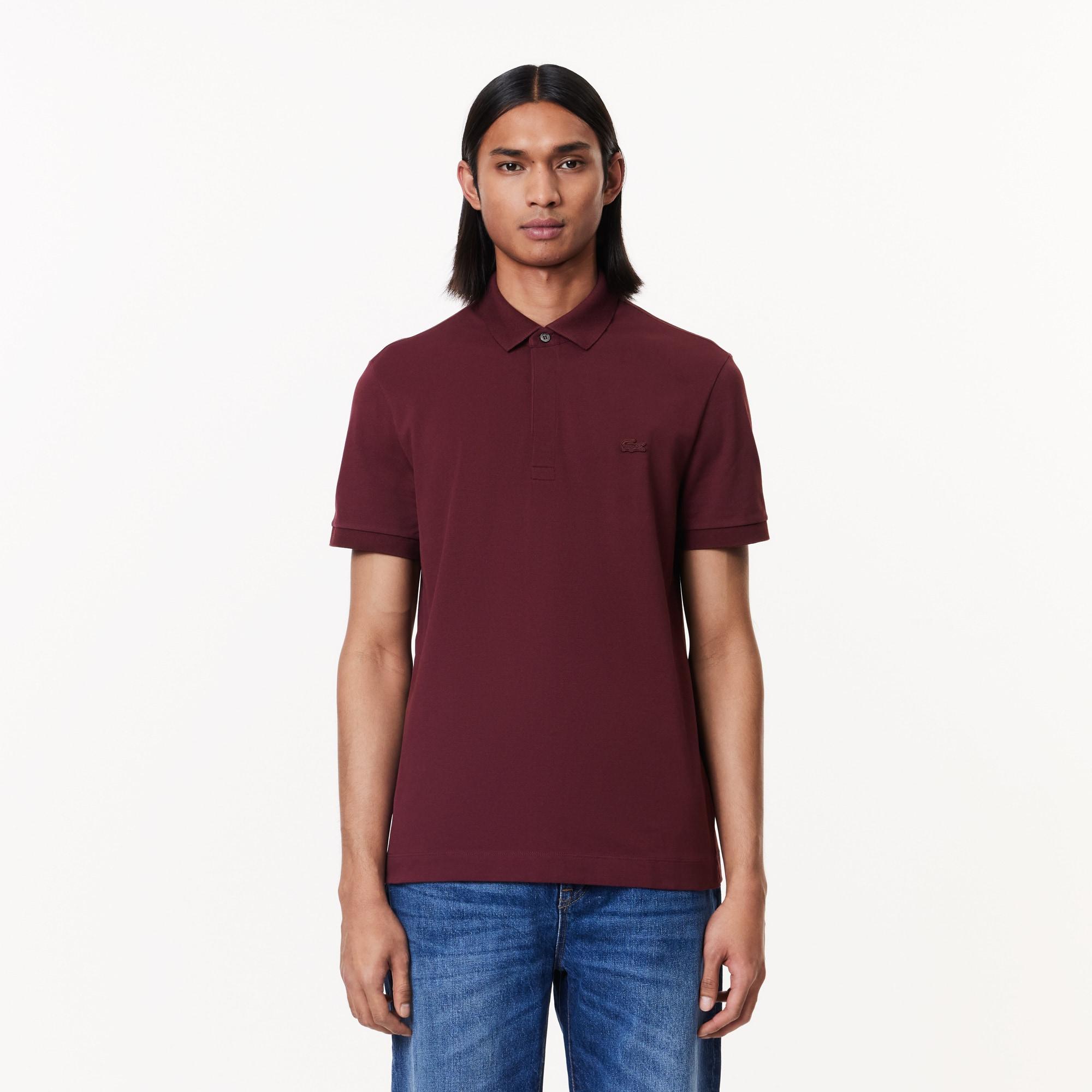 Men's Regular Fit Paris Stretch Piqué Polo Product Image