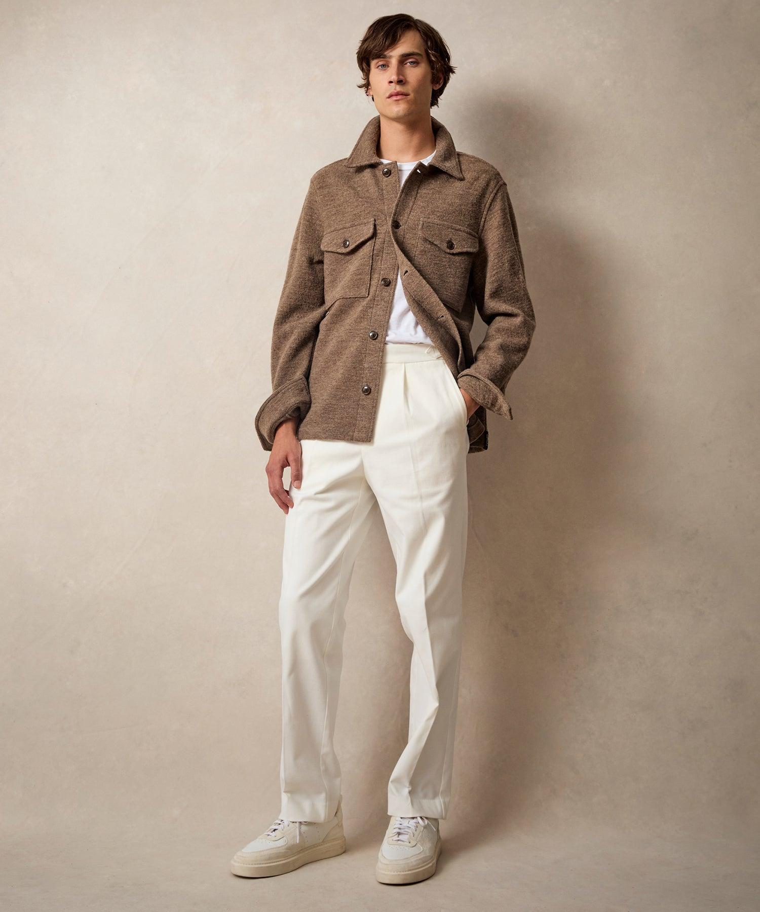 Boiled Wool CPO Shirt Jacket Product Image