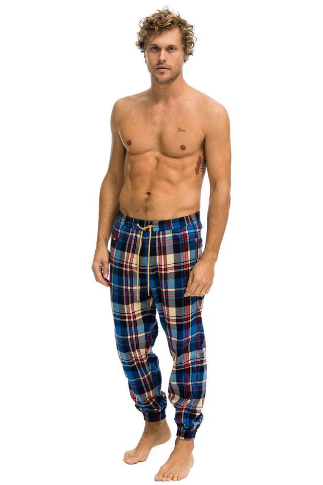 MEN'S PLAID LODGE PANT - PATRIOT PLAID Male Product Image