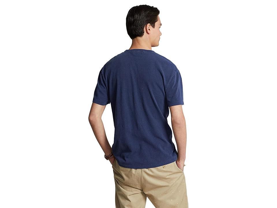 Polo Ralph Lauren Classic Fit Graphic Jersey T-Shirt (Dark Cobalt) Men's Clothing Product Image