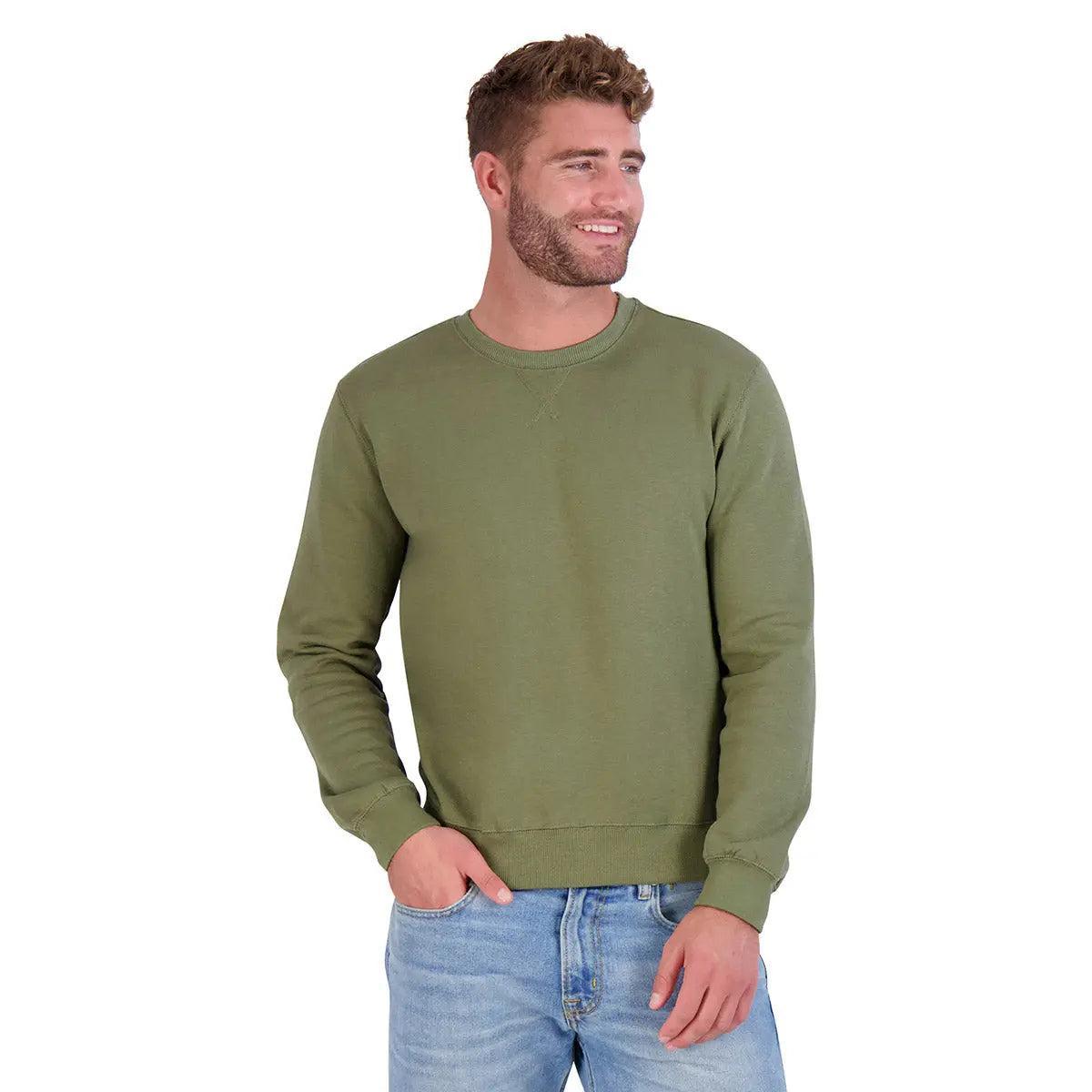 Eddie Bauer Men's Crew Neck Fleece Sweatshirt Product Image