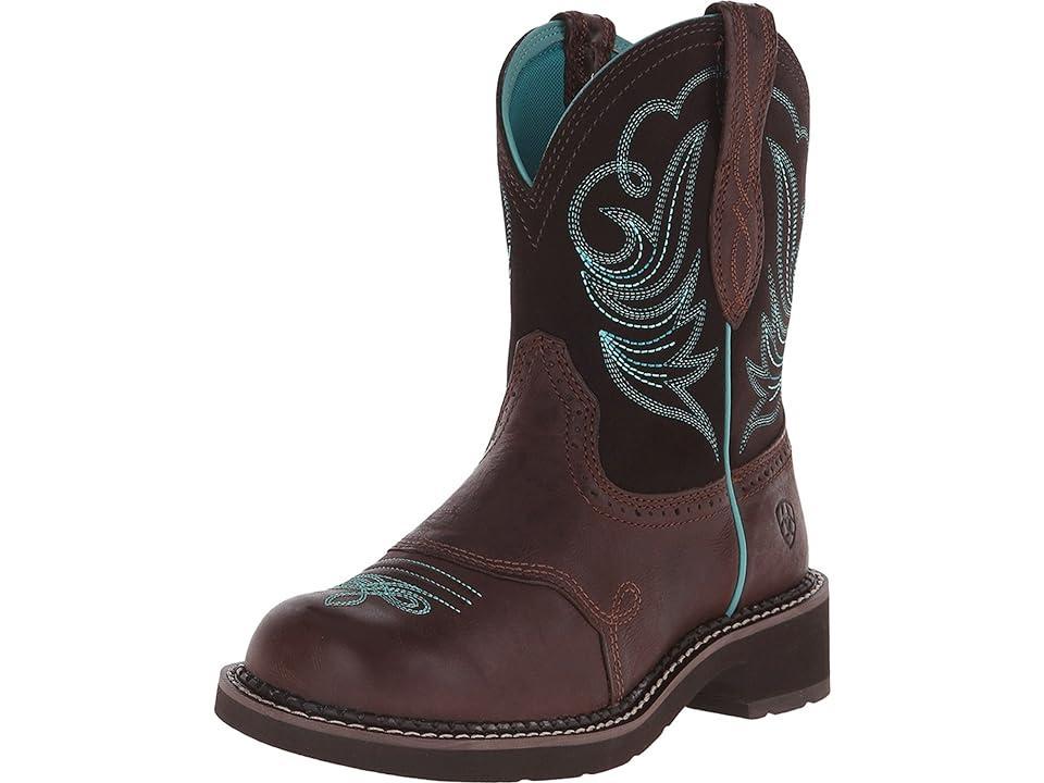 Ariat Fatbaby Heritage Dapper (Royal Chocolate/Fudge) Cowboy Boots Product Image