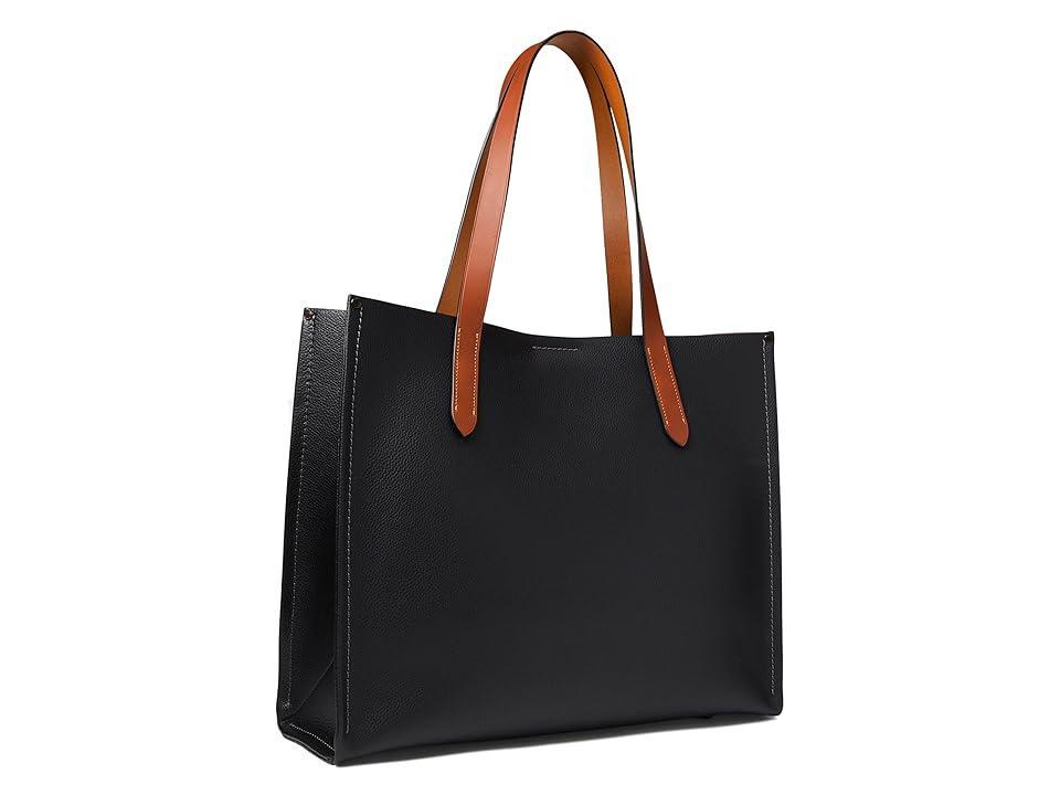 Mens Relay Pebble Leather Tote Product Image