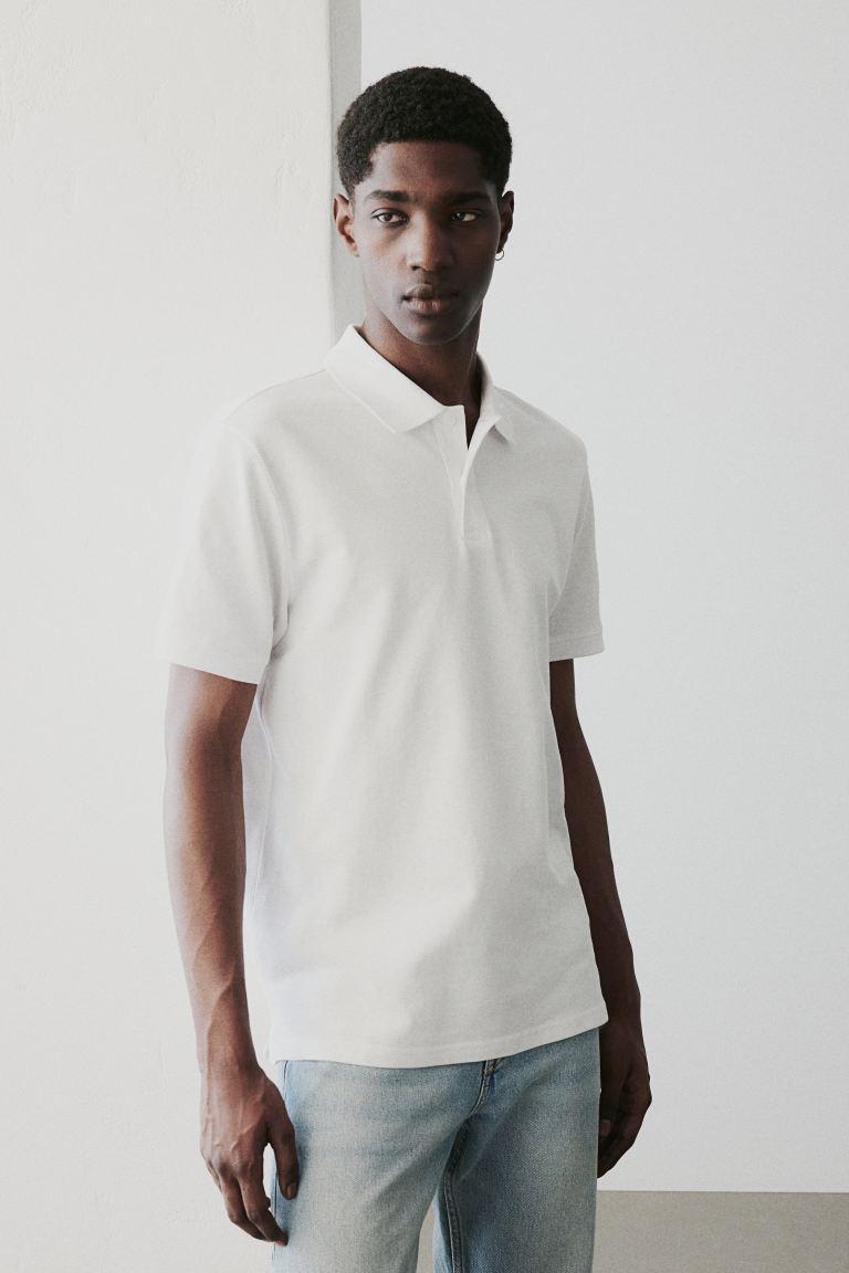 Regular Fit Piqué Polo Shirt Product Image